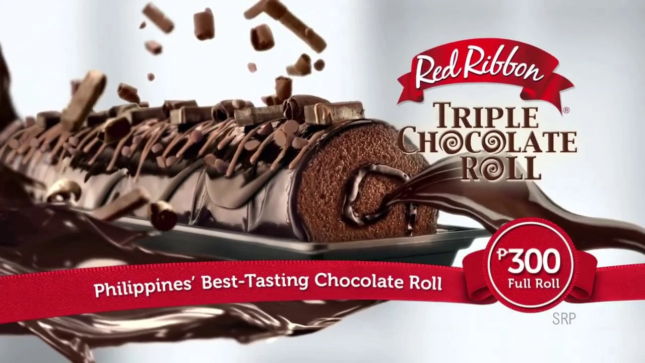 Red Ribbon Triple Chocolate Roll "Griffin" 15s TVC 2019 (Subtitled)